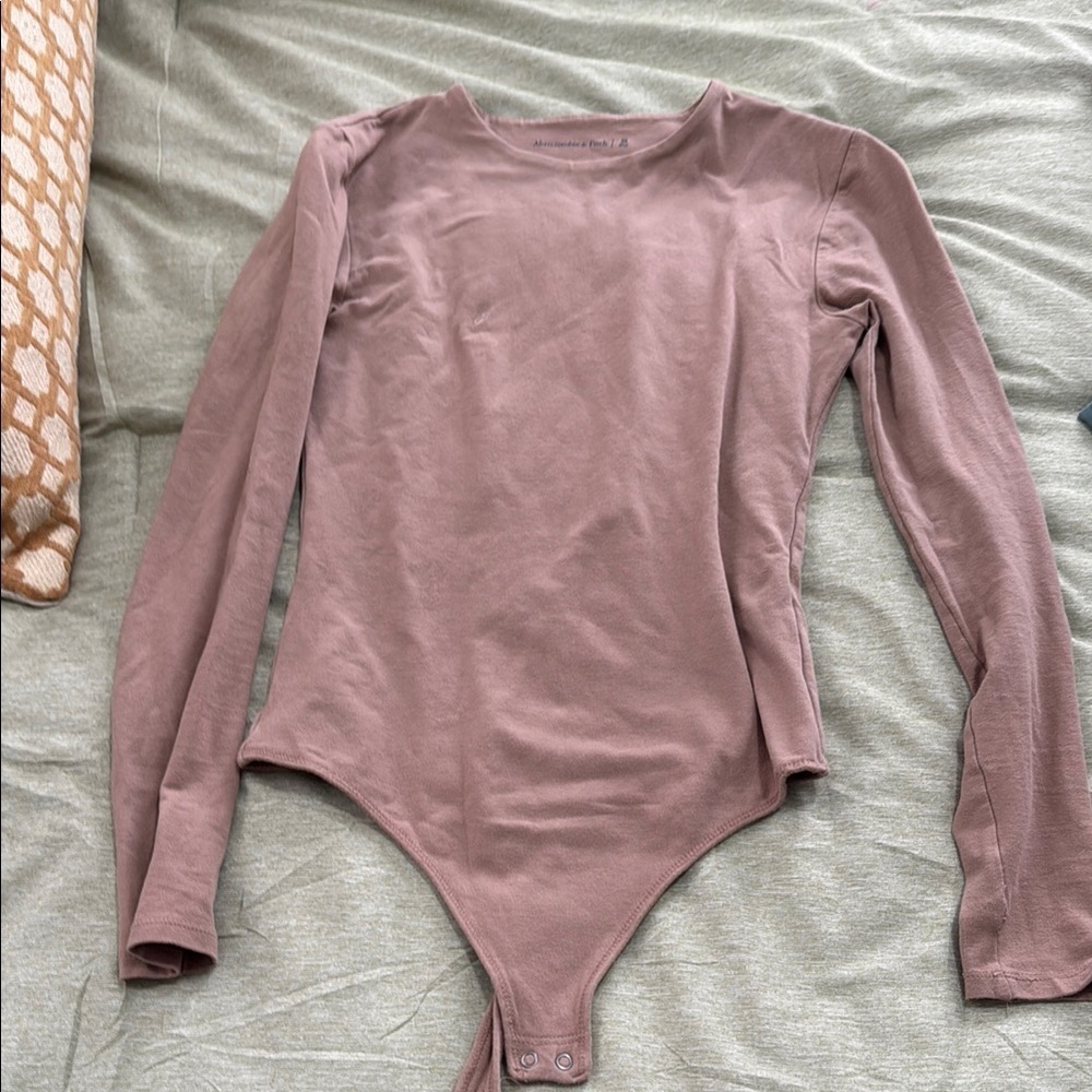 Mauve Long Sleeve One Piece